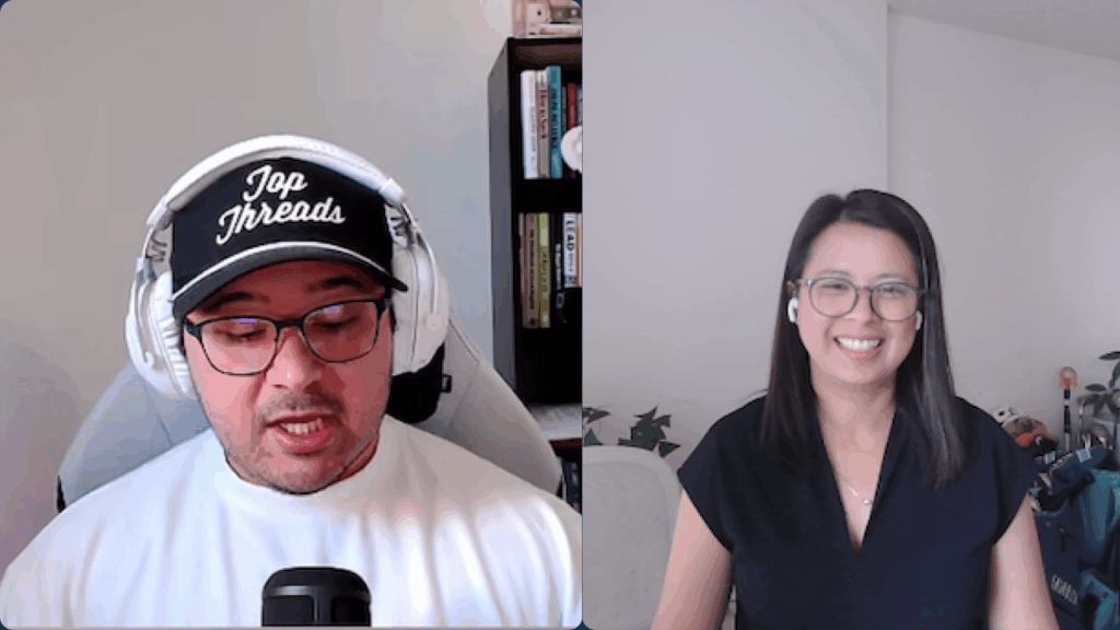 Joan Magat and Vini Domingues